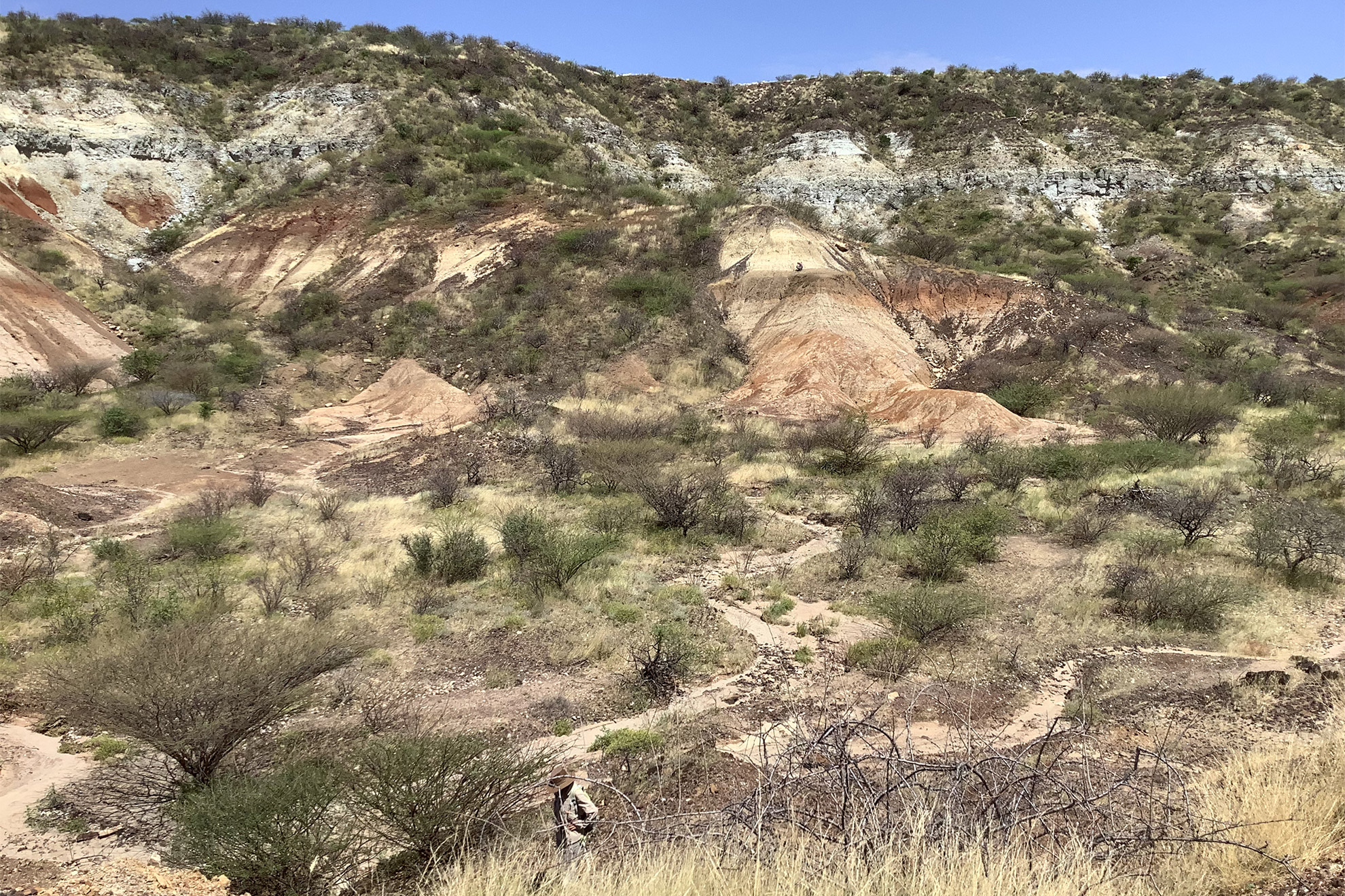 The site of Buluk, formed approximately 16 million years ago.
