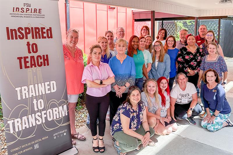 The initial of eight professional development courses held this summer occurred in Okaloosa County. (LSI/FCR-STEM)
