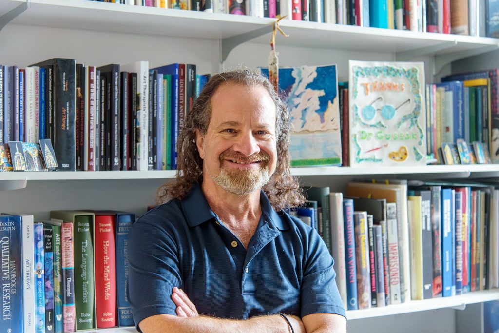 Supported by the Office of the Provost and integrated within the College of Fine Arts, the institute will be directed by Dave Gussak, a distinguished art therapy specialist who has spent over 30 years reforming correctional settings. (Noelle Enright)