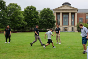 Participants enjoy field activities during Destination Dawgs Pre-Admission Days. (Photo by Cat Elrod)