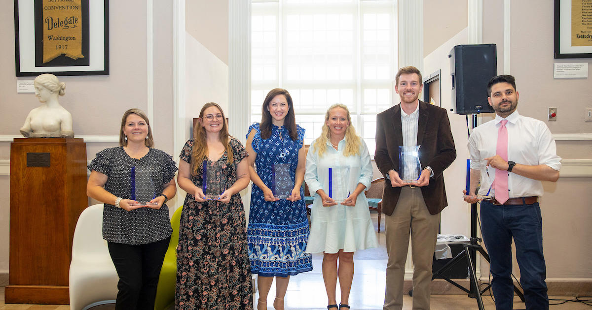 UK Libraries honors 6 Kentucky civics, history teachers with Clements Award