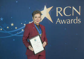 YSN Dean Emami Honored with Prestigious Fellowship by the Royal College of Nursing in the UK