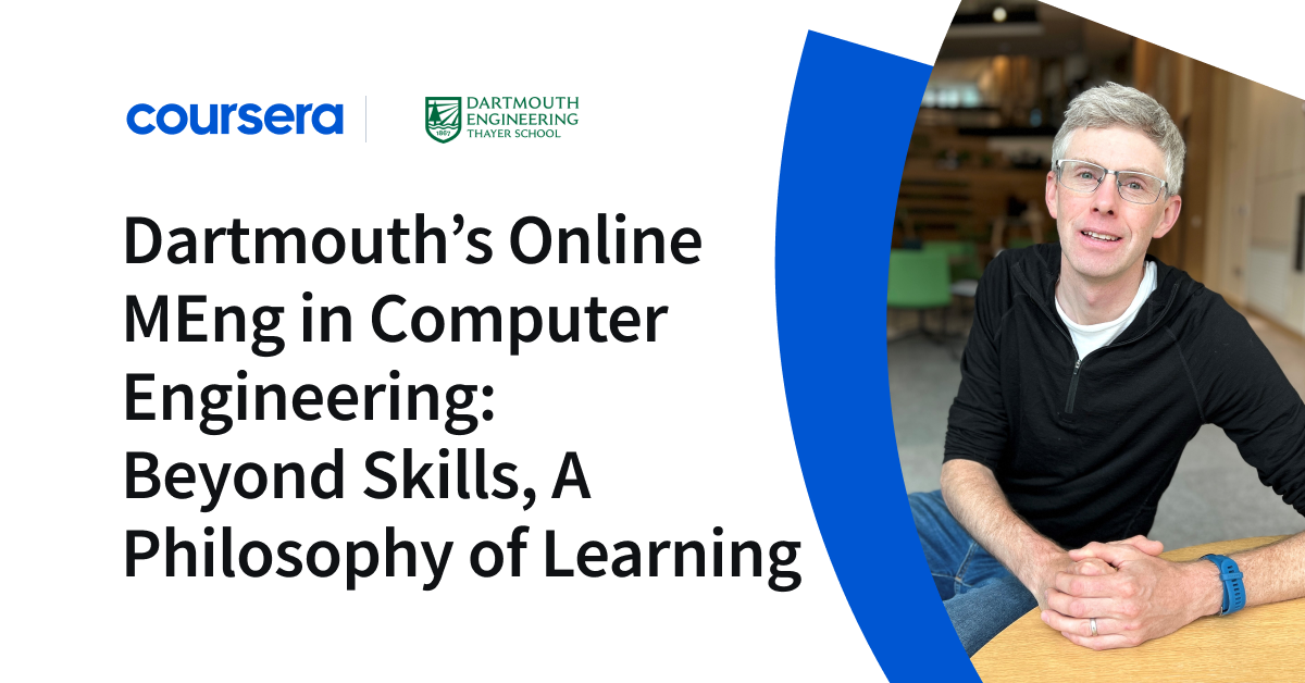 Dartmouth’s Online MEng in Computer Engineering: Embracing a Holistic Approach to Learning