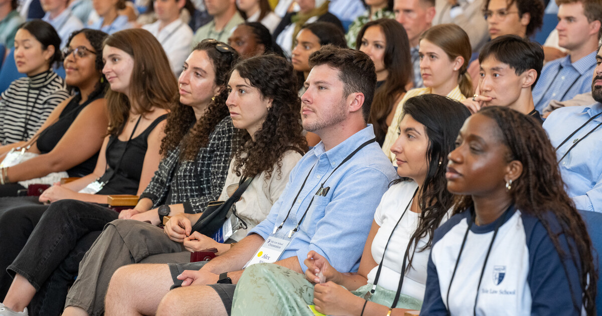 Yale Law School Enthusiastically Welcomes Its Incoming Class