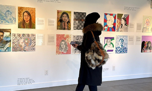 Art project brings U.S. and Canadian students together