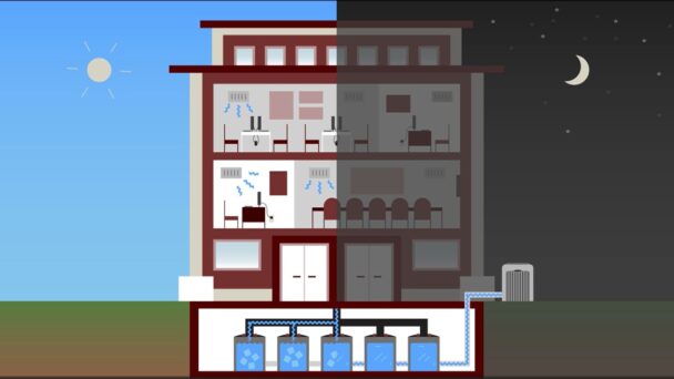 Chilled Structures: A Smart Solution for Power Grid Relief