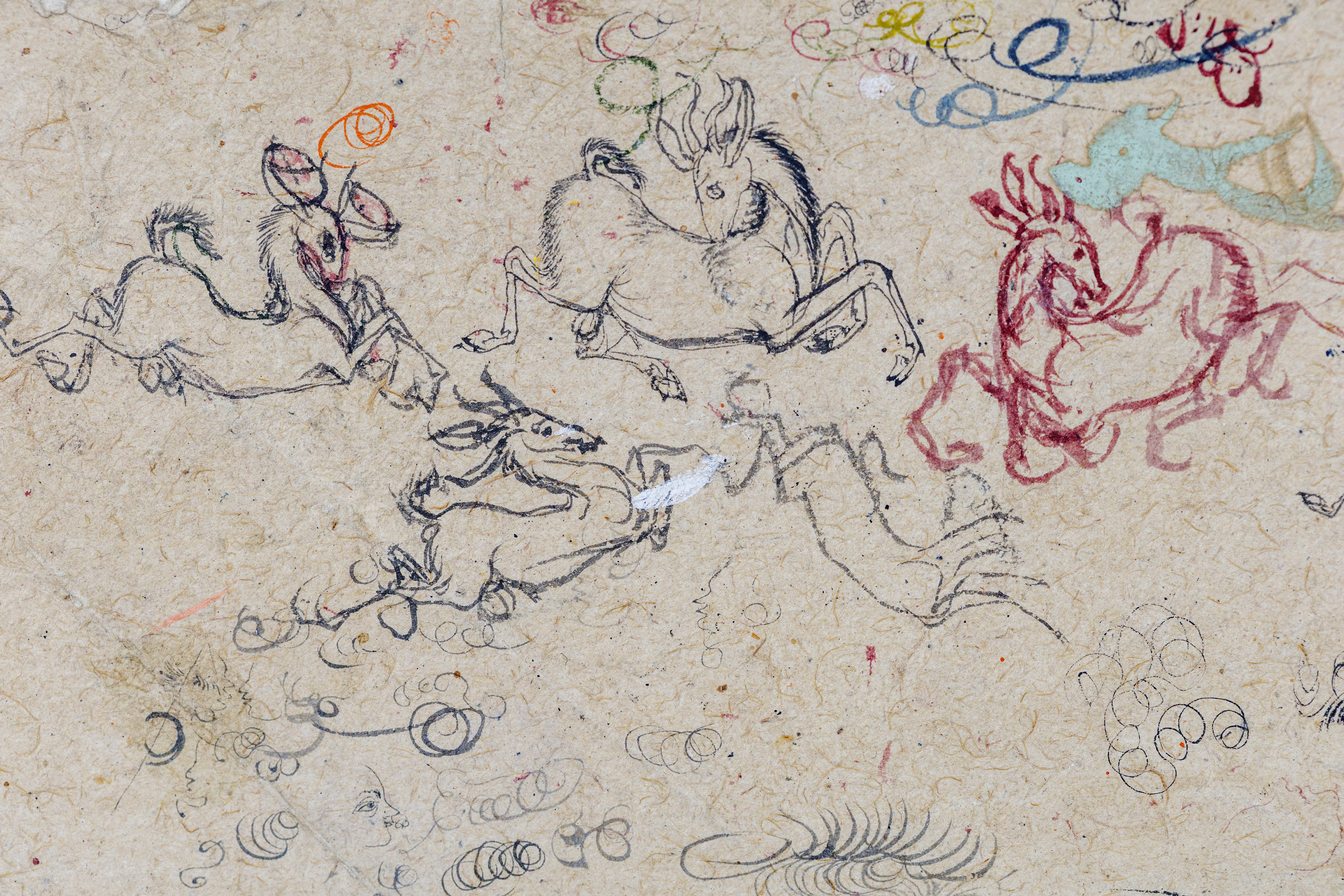 Jumping Antelopes, c. 1745.