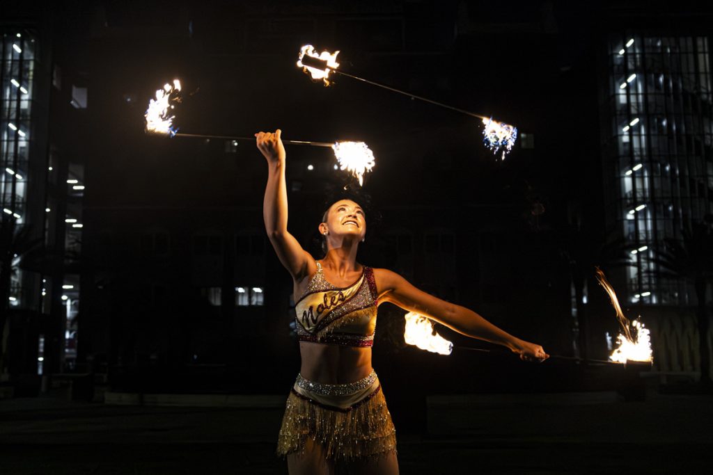FSU&#8217;s Elite Feature Twirlers Gear Up to Ignite Another Seminole Football Season