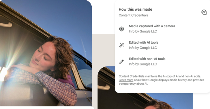 “Google Pixel 10 Introduces C2PA Support for Authenticating AI-Generated Content”