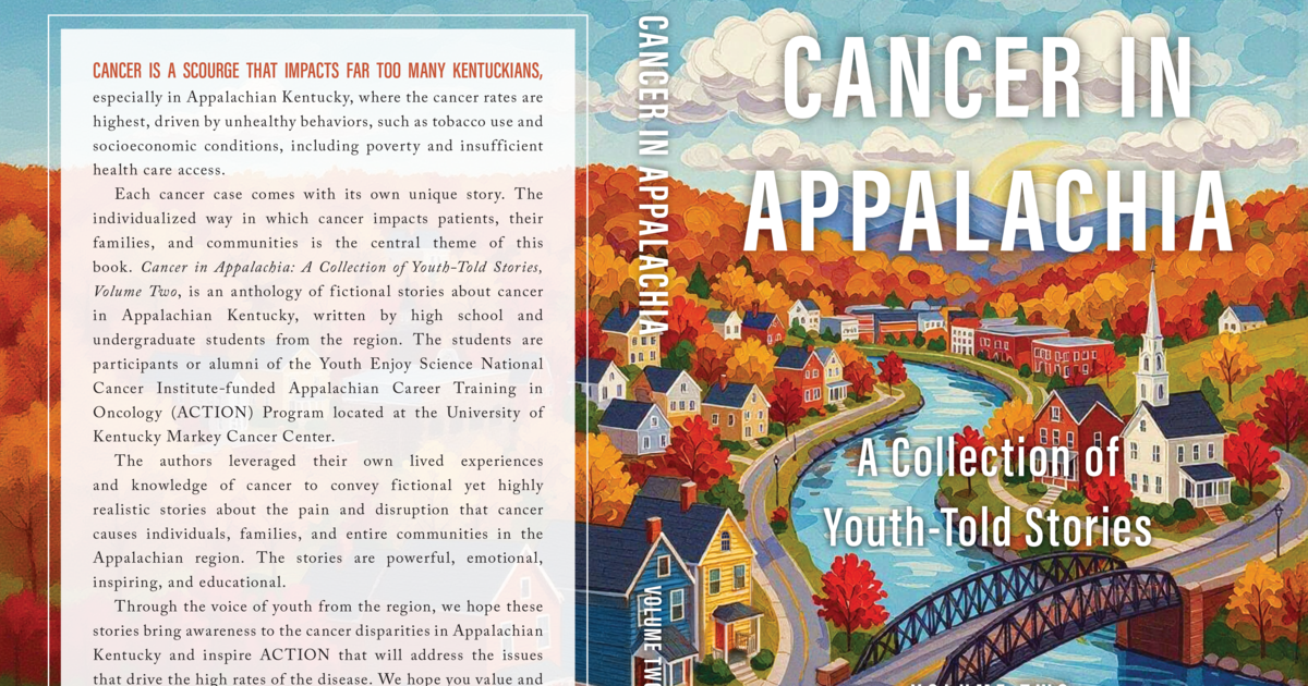 Markey ACTION students give voice to Appalachian cancer crisis in latest book
