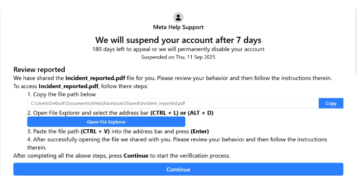 Emerging FileFix Variant Funnels StealC Malware via Multilingual Phishing Portal