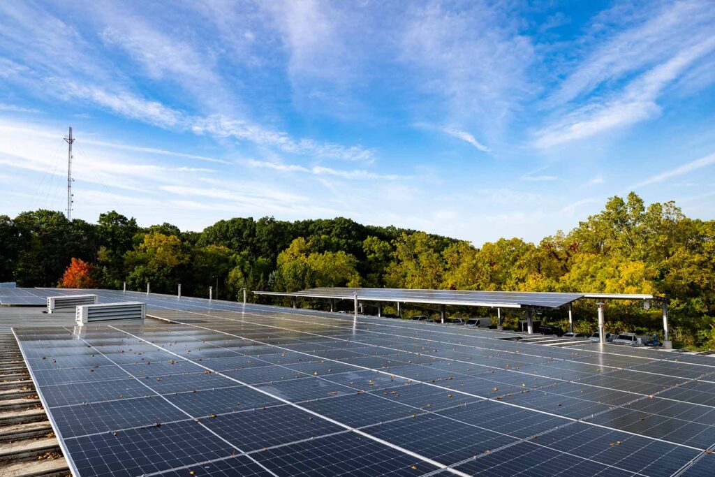 “North Campus Welcomes Its First Two Maize Rays Solar Arrays!”