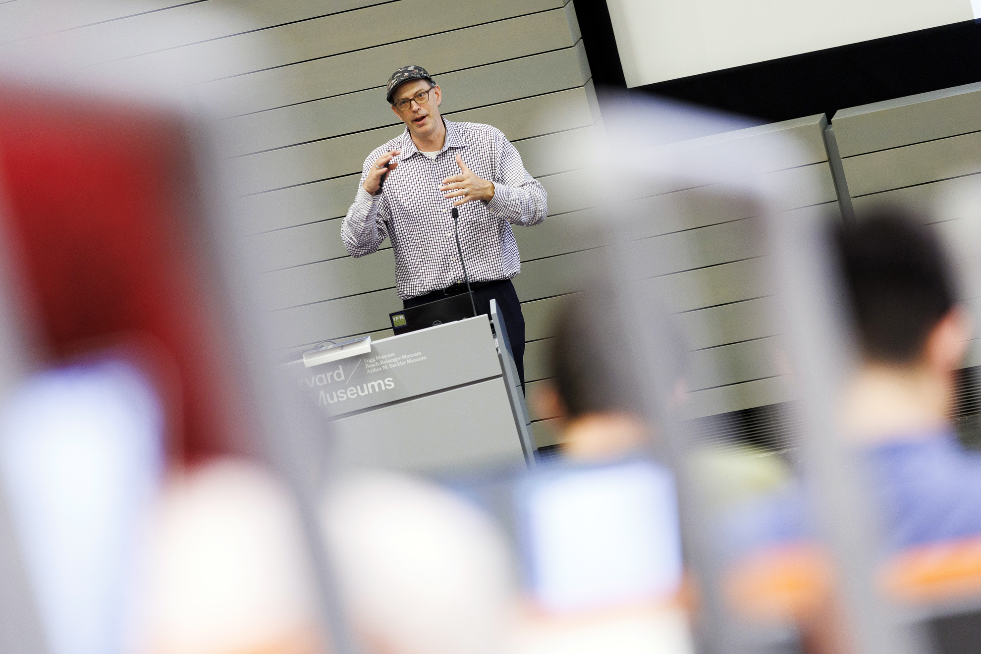 Rowan Flad (shown) co-instructs the General Education course “Is It Possible to Understand Our Past?”