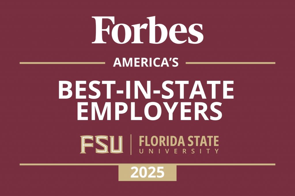 FSU Named One of America’s Top Employers in 2025 by Forbes