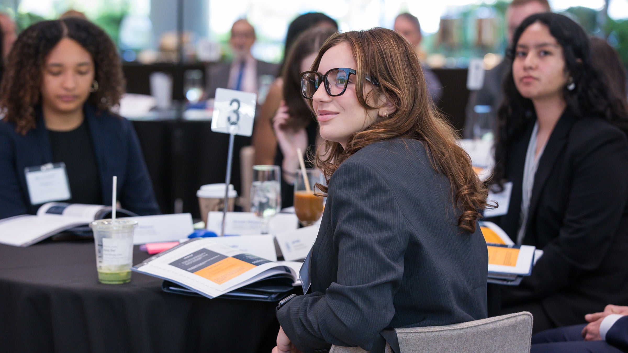 Izzy Del Gaudio at the 2025 Schaeffer Fellows Summit