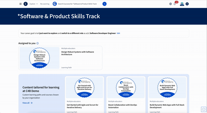 Unlocking Potential with Coursera Skill Tracks: A Personalized Learning Journey for Team Growth
