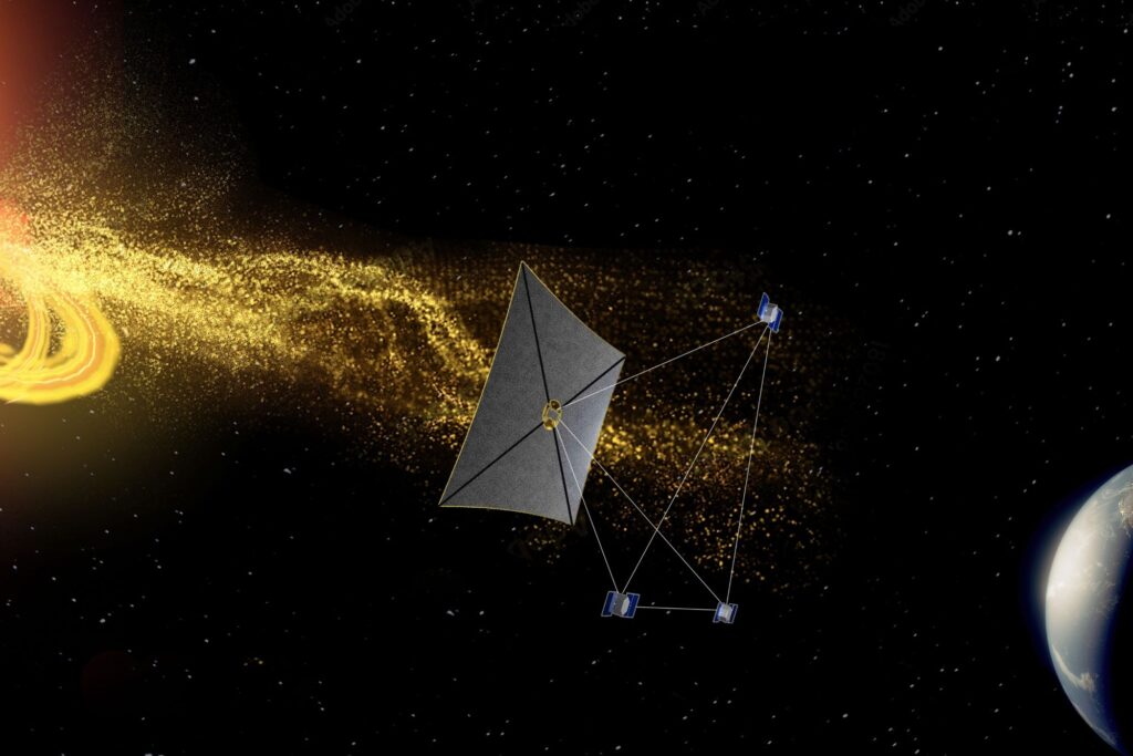 Harnessing Solar Sails: A New Frontier in Early Detection of Space Tornadoes, According to U-M Researchers
