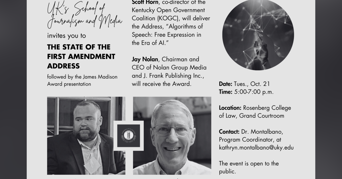 2025 James Madison Award honoree chosen
