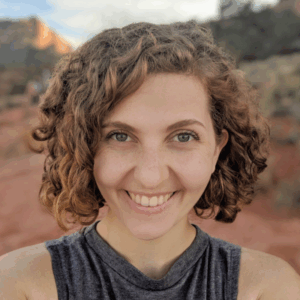 Portrait of female researcher Ari Schlesinger